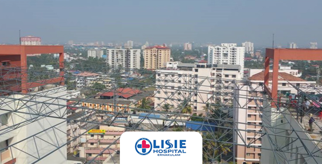Steel construction project of Frametech, collab with Lisie hospital
