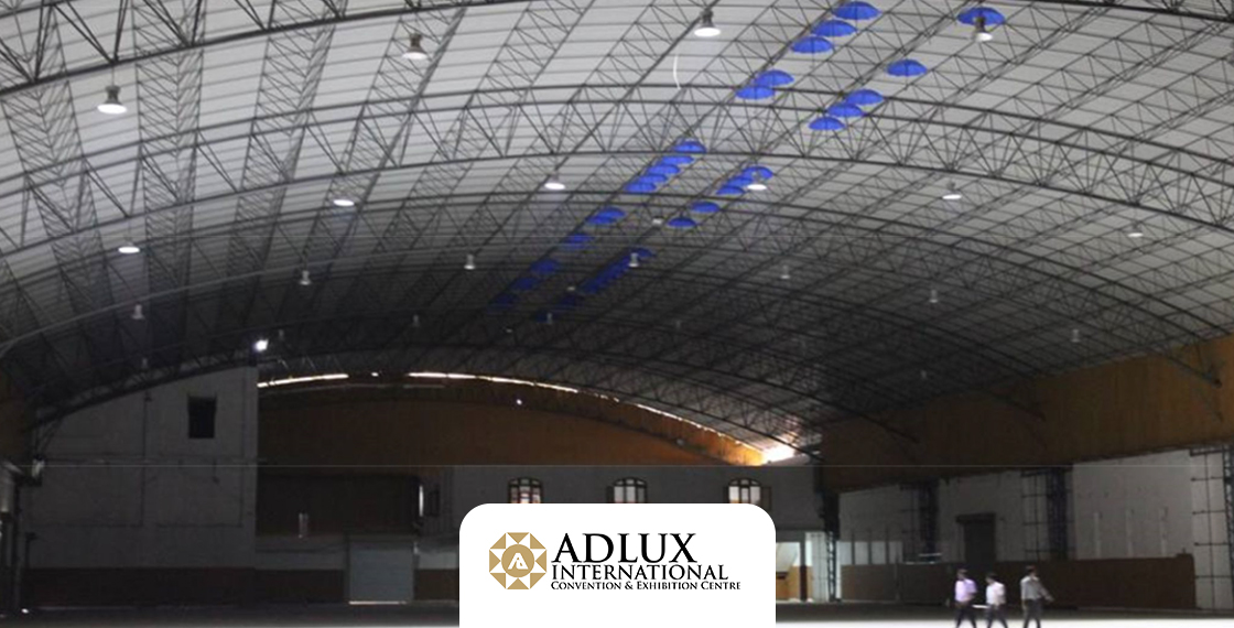 Steel construction project of Frametech, collab with Adlux